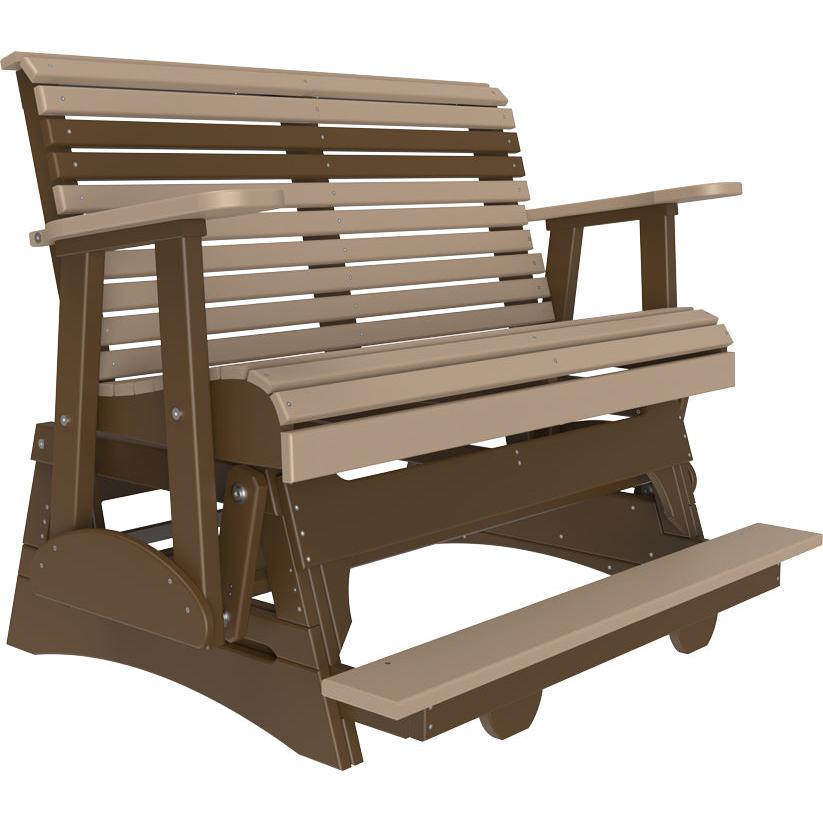 LuxCraft 4' Plain Balcony Glider