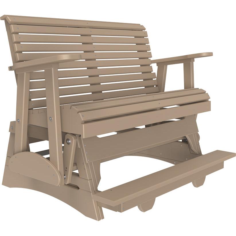 LuxCraft 4' Plain Balcony Glider