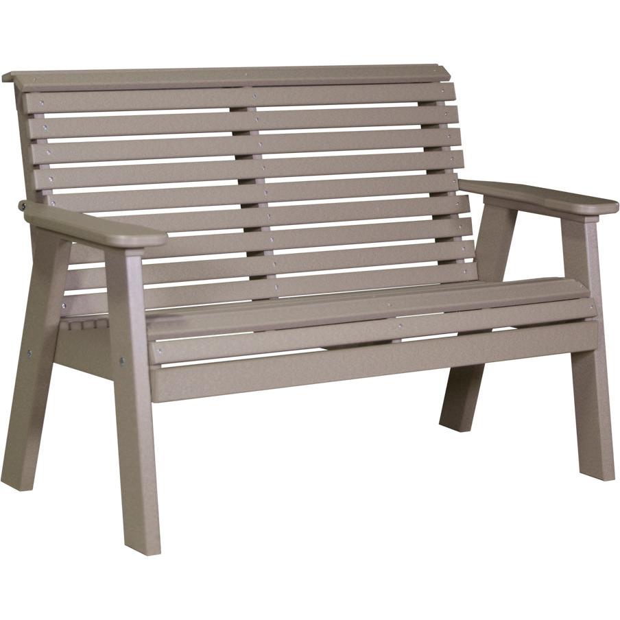 LuxCraft 4' Plain Bench Double