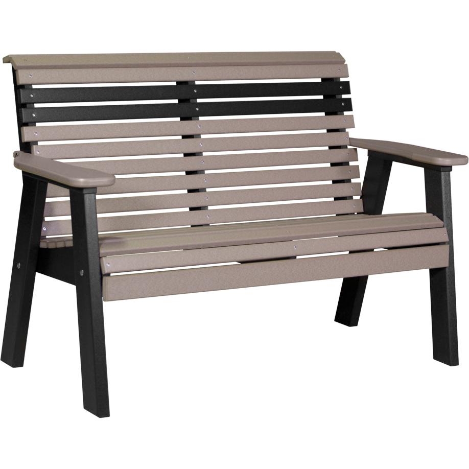 LuxCraft 4' Plain Bench Double