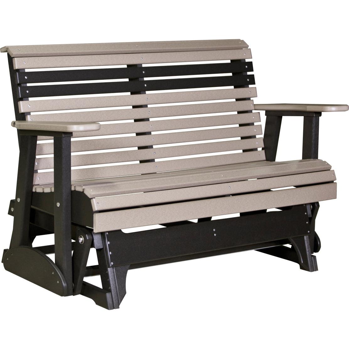 LuxCraft 4' Plain Glider Double