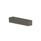 ZB.PR.08 Parlement Straight Seat Concrete Bench — Acid Wash — A20 White — digitally rendered color preview