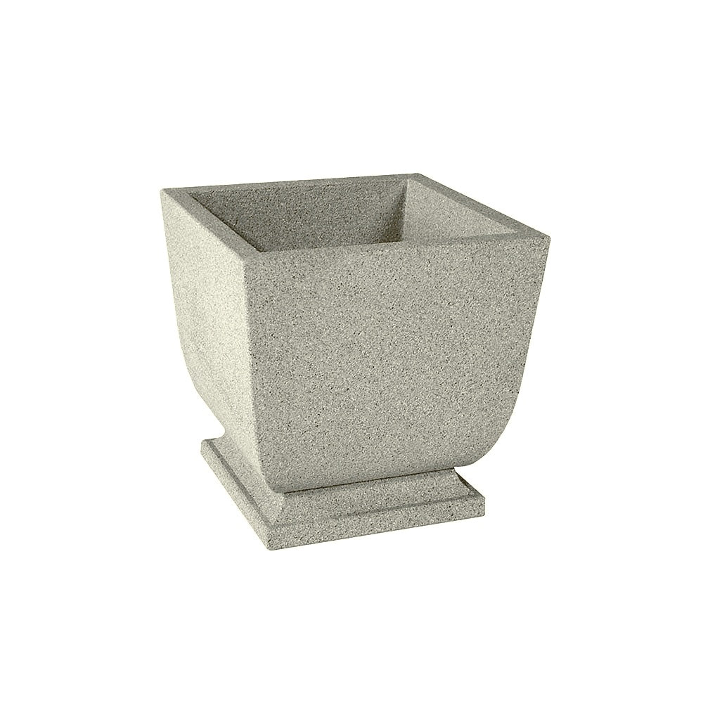 WS450 Square Concrete Planter — Weatherstone — W30 Star — digitally rendered color preview