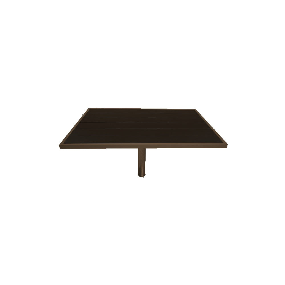 Urban Dining Table Series — Metal Powder Coat — 10 Bronze — digitally rendered color preview