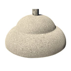 TF3300 Concrete Umbrella Stand — Weatherstone — W20 White — digitally rendered color preview