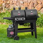 Char-Griller Dual Function 2-Burner Gas & Charcoal Grill 5030