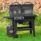 Char-Griller Dual Function 2-Burner Gas & Charcoal Grill 5030
