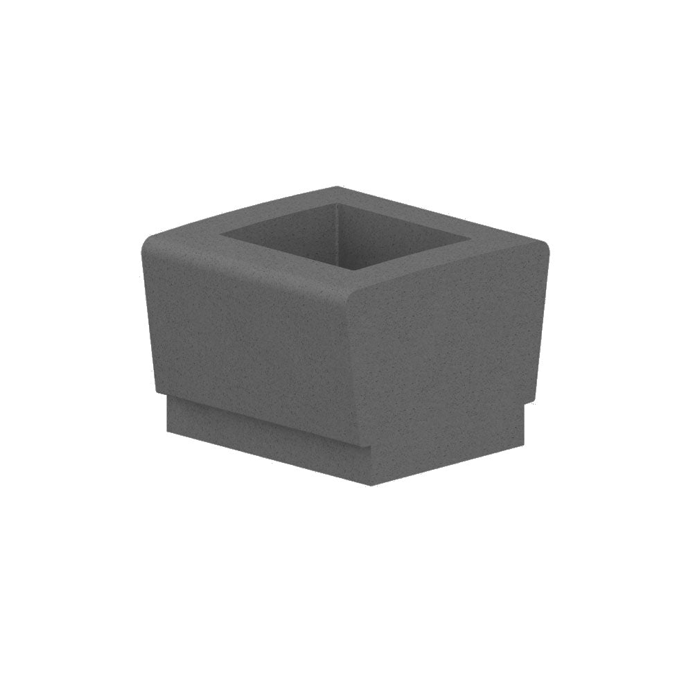 WS9033 Our Town Square Planter — Acid Wash — A26 Charcoal — digitally rendered color preview