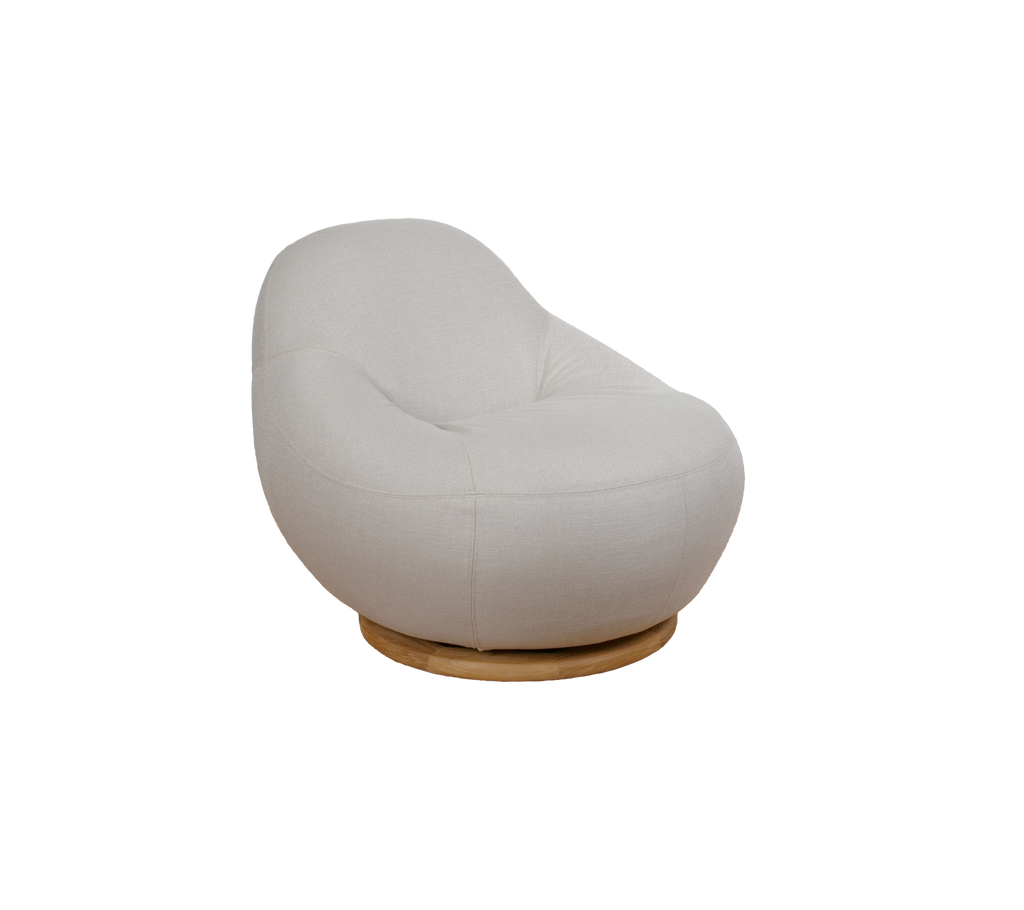 Gem Lounge Chair with Teak Swivel Base by Foersom & Hiort-Lorenzen MDD