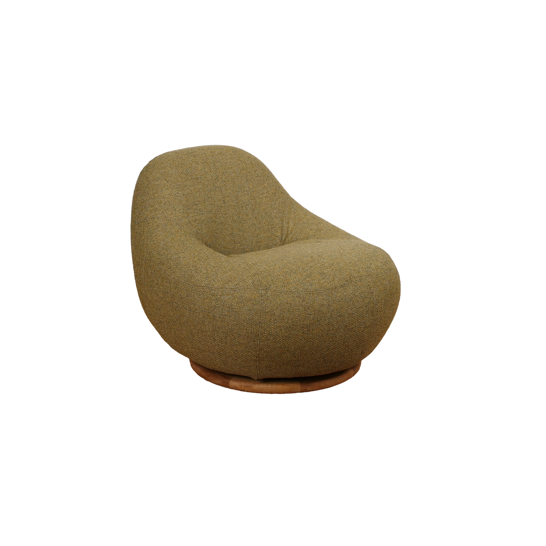 Gem Lounge Chair with Teak Swivel Base by Foersom & Hiort-Lorenzen MDD