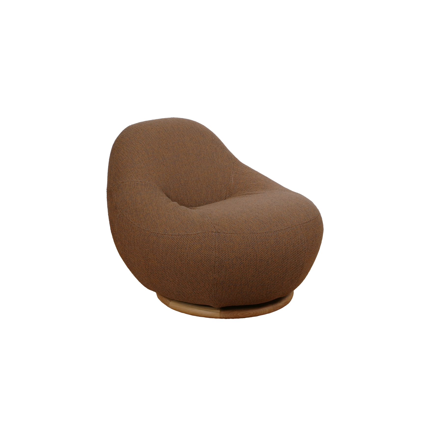 Gem Lounge Chair with Teak Swivel Base by Foersom & Hiort-Lorenzen MDD
