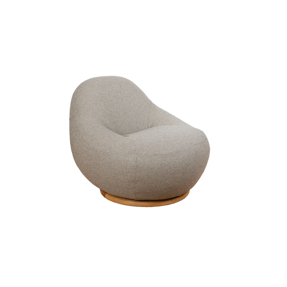Gem Lounge Chair with Teak Swivel Base by Foersom & Hiort-Lorenzen MDD