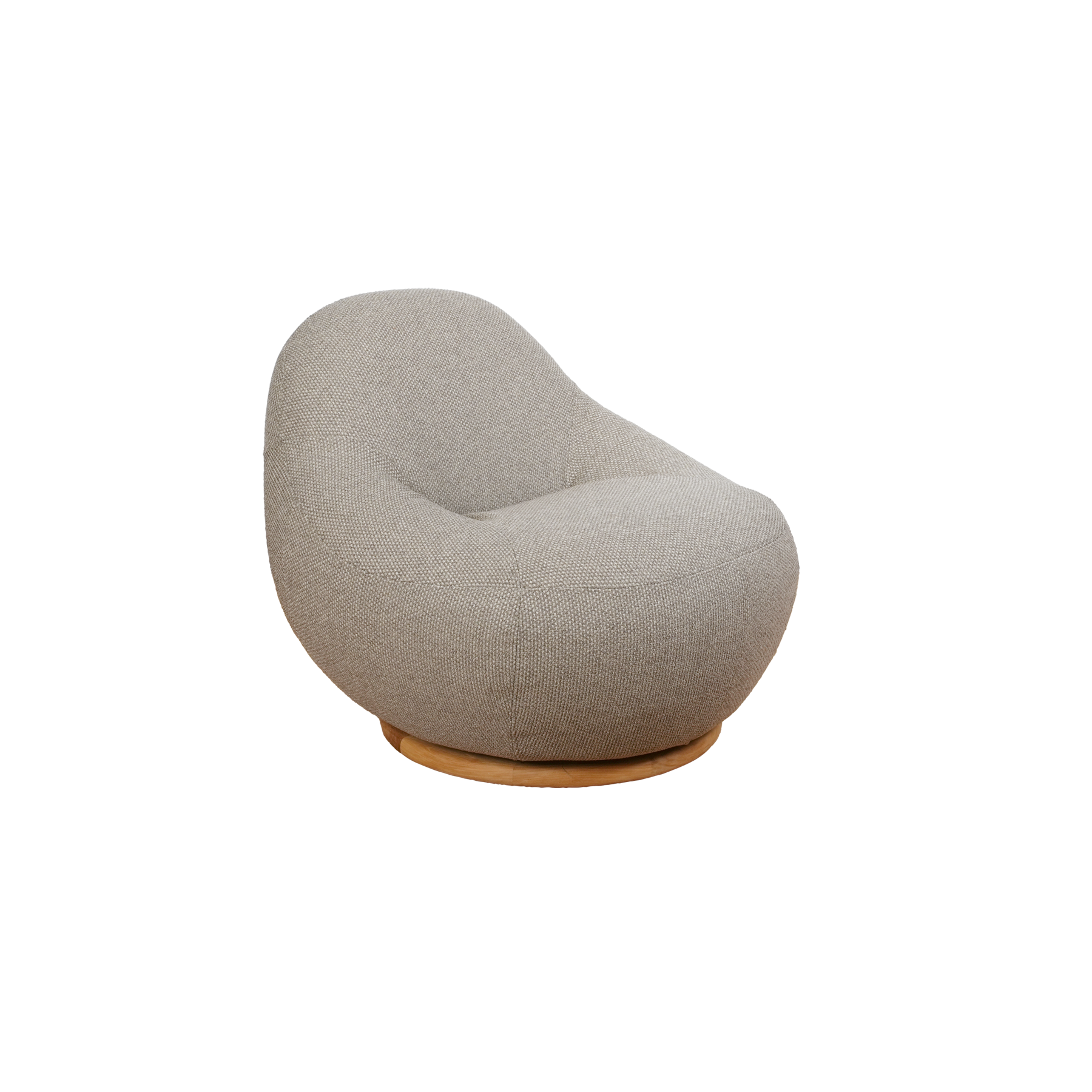 Gem Lounge Chair with Teak Swivel Base by Foersom & Hiort-Lorenzen MDD