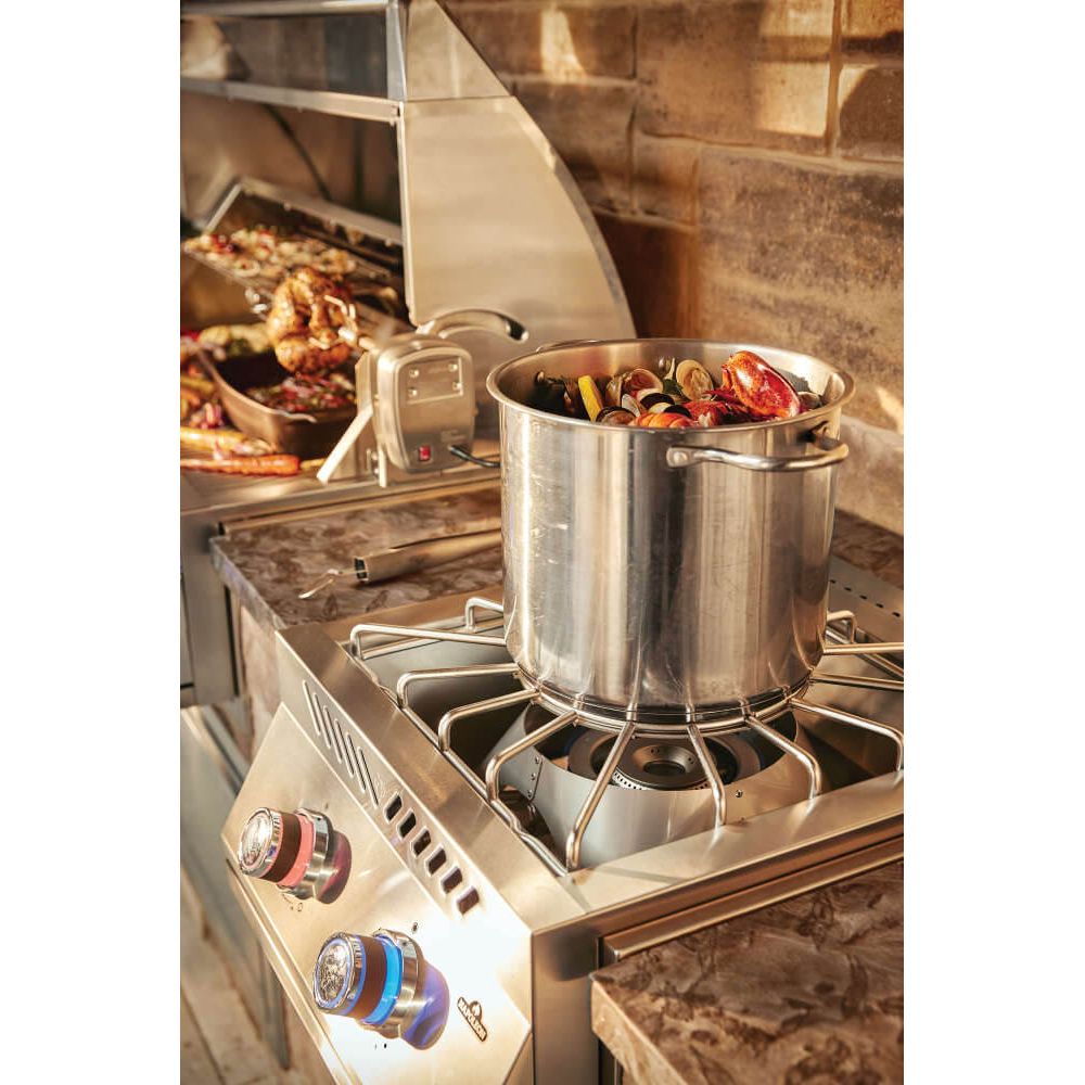 Napoleon Built-In 700 Series 18 Power Burner BIB18PBPSS | MPB fit frame 1000x1000