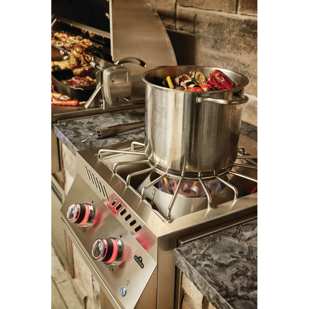Napoleon Built-In 700 Series 18 Power Burner BIB18PBPSS | MPB fit frame 1000x1000
