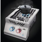 Napoleon Built-In 700 Series Inline Dual Range Burner BIB12RTPSS | MPB fit frame 1000x1000