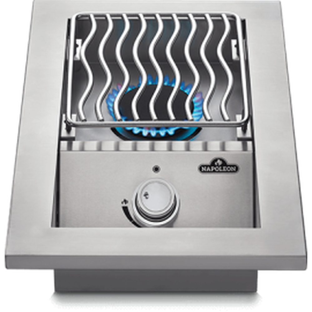 Napoleon Built-In 500 Series Single Range Top Burner BI10RTPSS | MPB fit frame 1000x1000