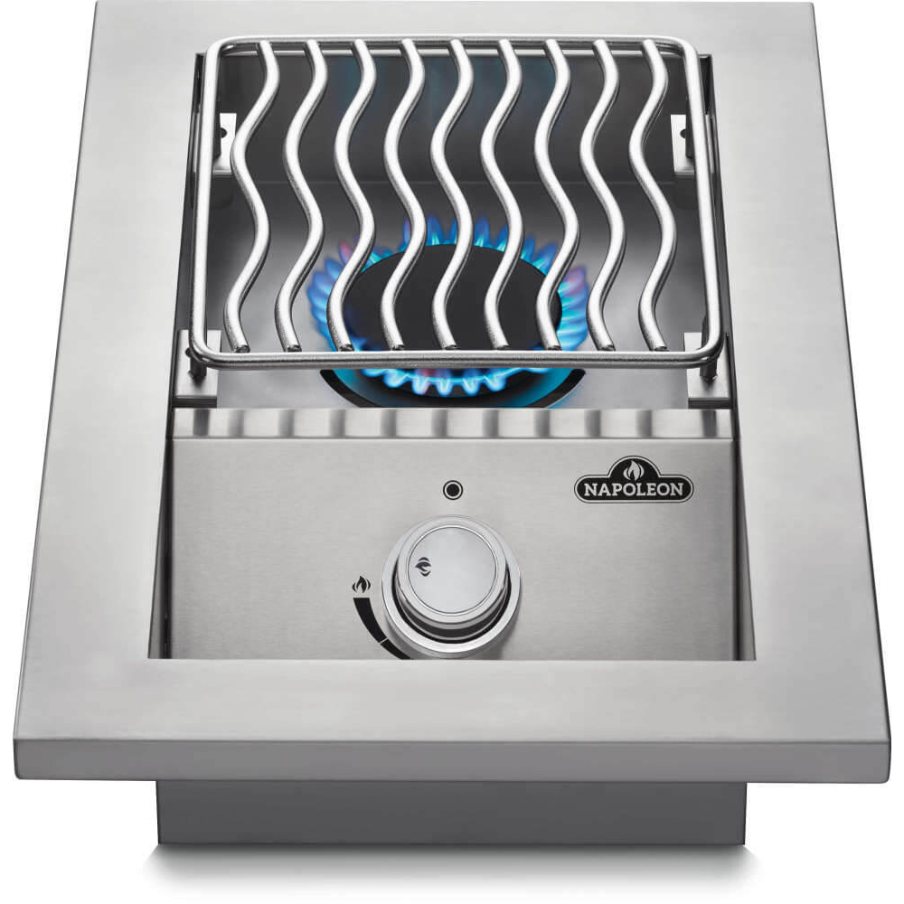 Napoleon Built-In 500 Series Single Range Top Burner BI10RTPSS | MPB fit frame 1000x1000