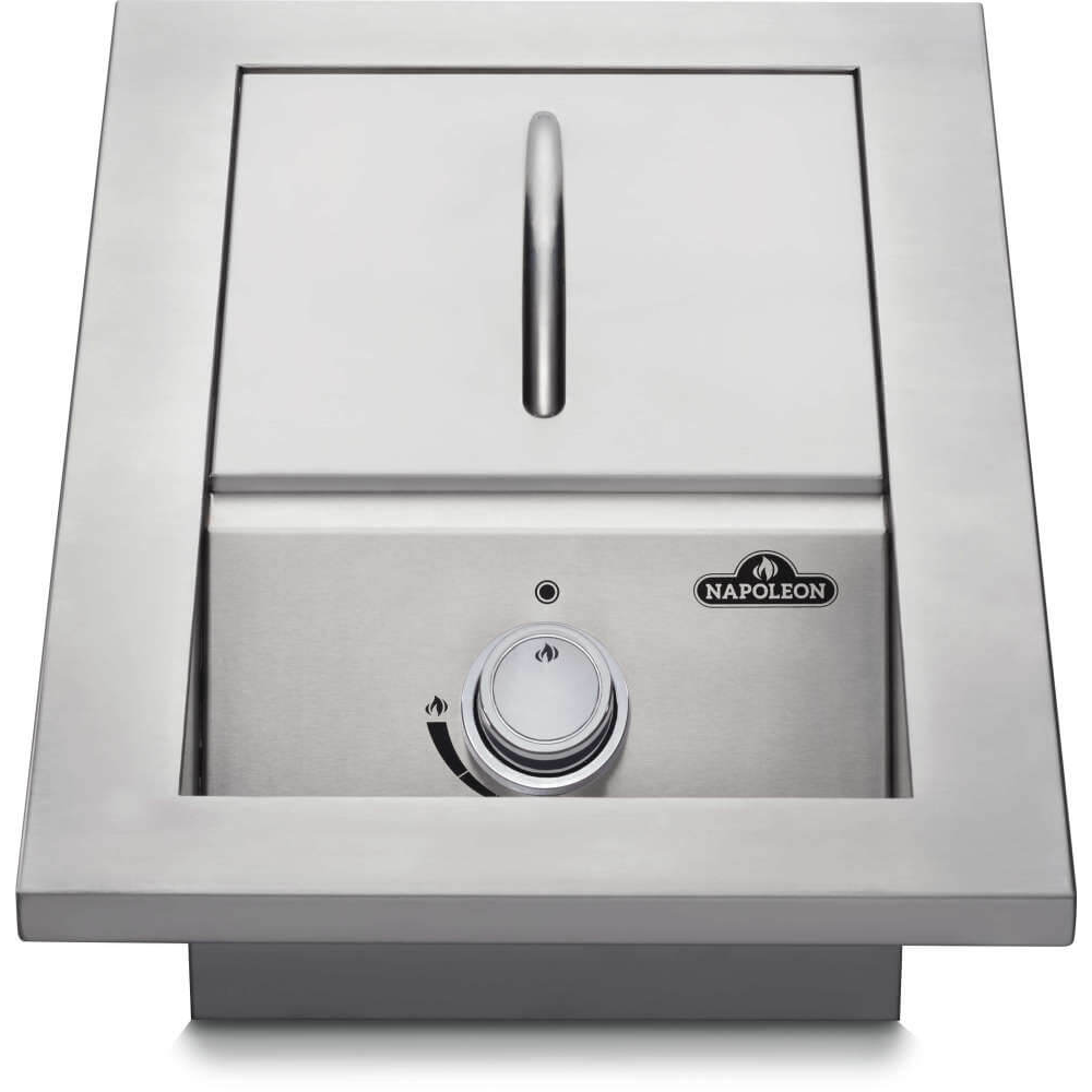 Napoleon Built-In 500 Series Single Range Top Burner BI10RTPSS | MPB fit frame 1000x1000