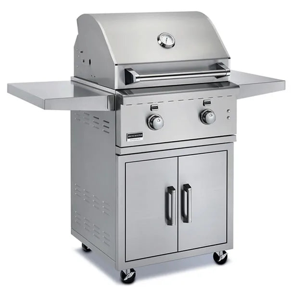 Broilmaster 26-Inch Stainless Cart Gas Grill BSG262N / BSACT26 | MPB fit frame 1000x1000