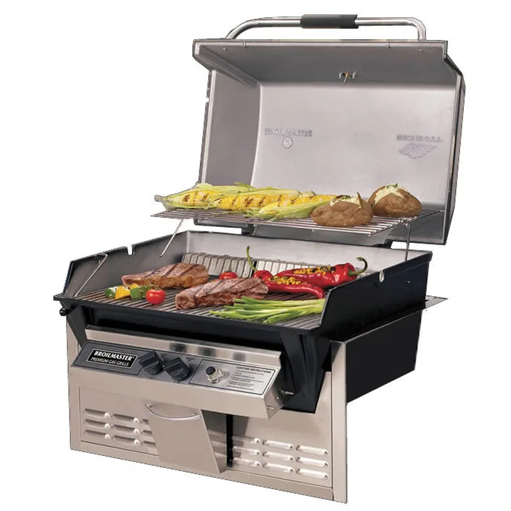 Broilmaster Built-In Grill Kit P3X BHAX2 | MPB fit frame 1000x1000