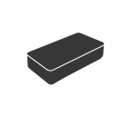 Cane-line Design Sunbed Cover 218x85x35 cm Black