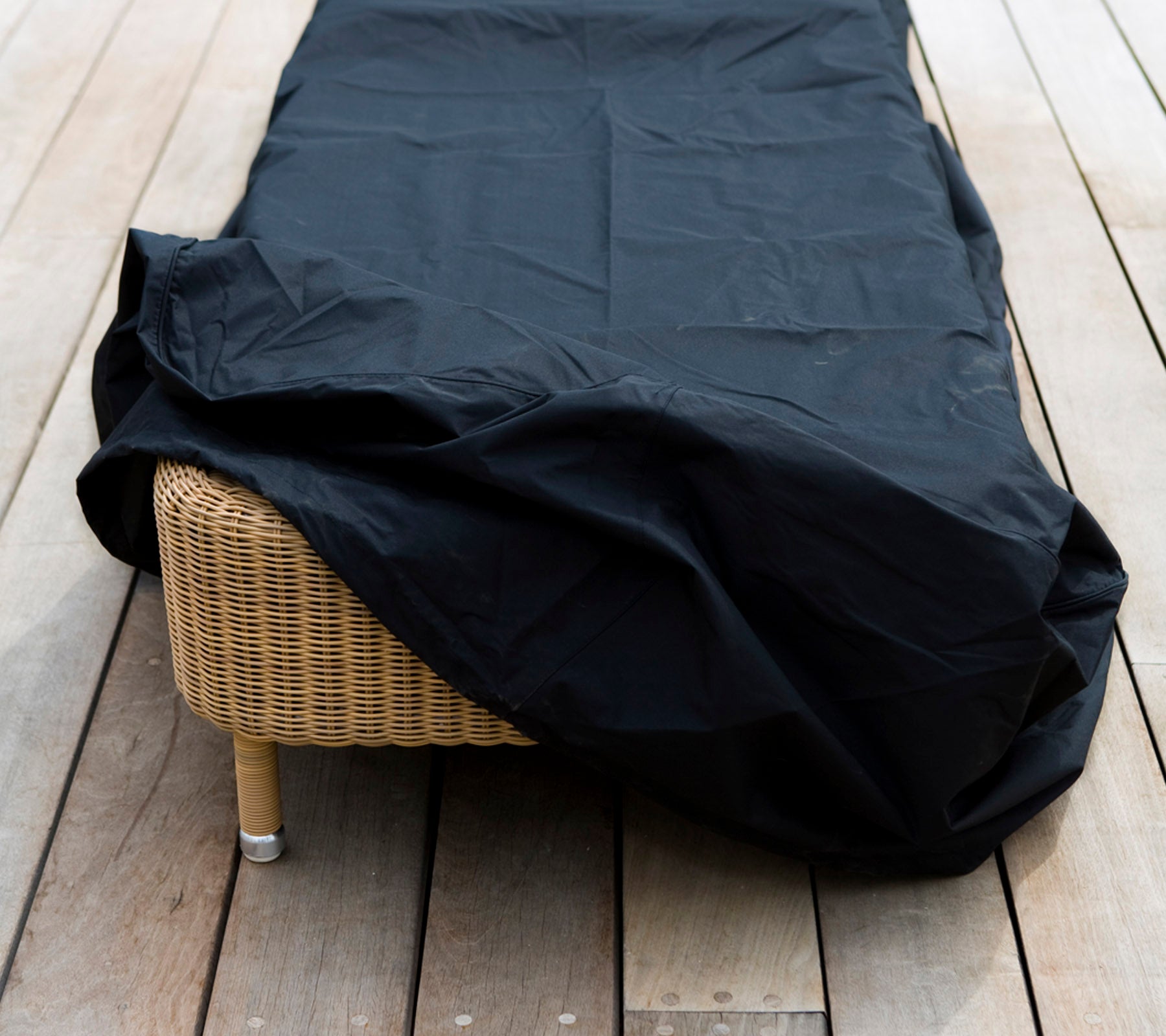 Cane-line Design Sunbed Cover 218x85x35 cm Black