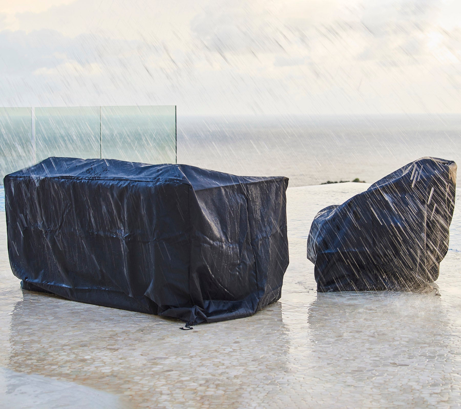 Cane-line Design Patio Furniture Cover 210x110x90cm Black