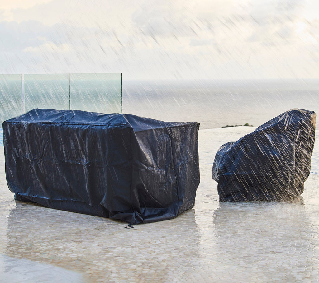 Cane-Line Design Patio Furniture Cover For 2-Seater Sofa 172x88x93 cm Black
