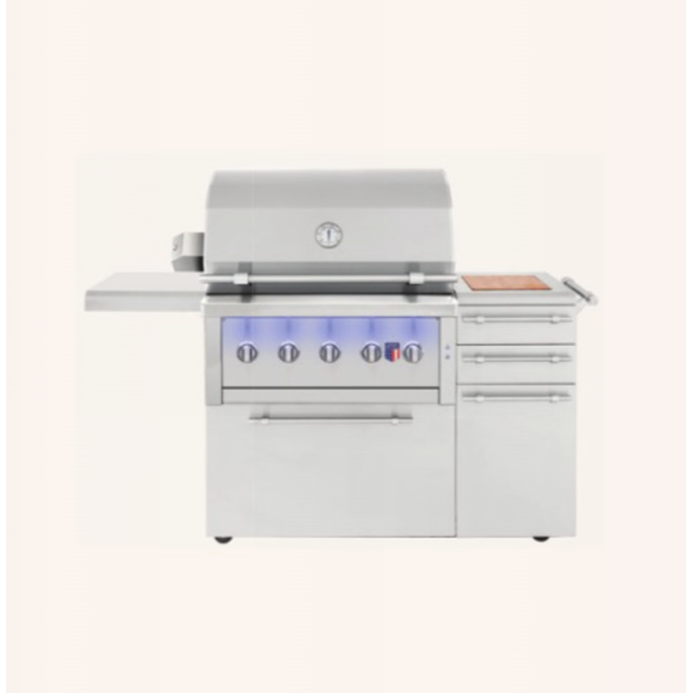 Freestanding Ovation - 36" Hybrid Grill | MPB fit frame 1000x1000