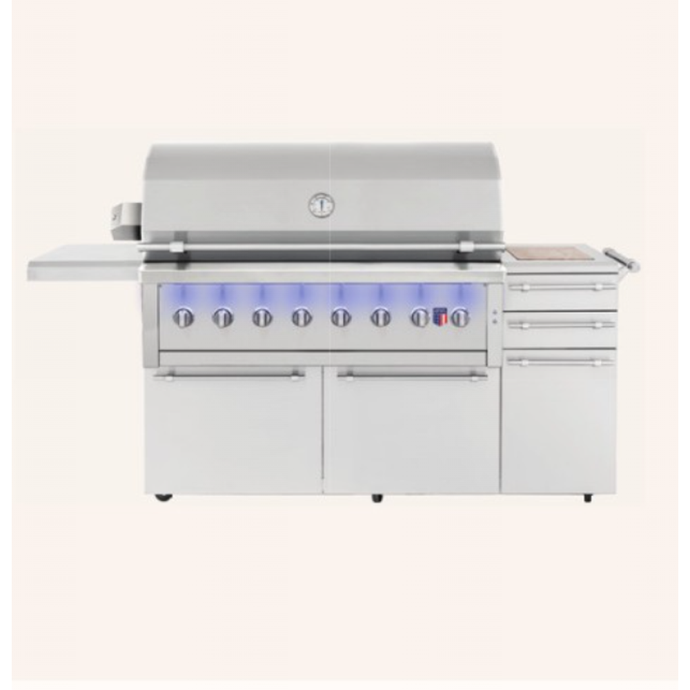 Freestanding Ovation - 54" Hybrid Grill | MPB fit frame 1000x1000