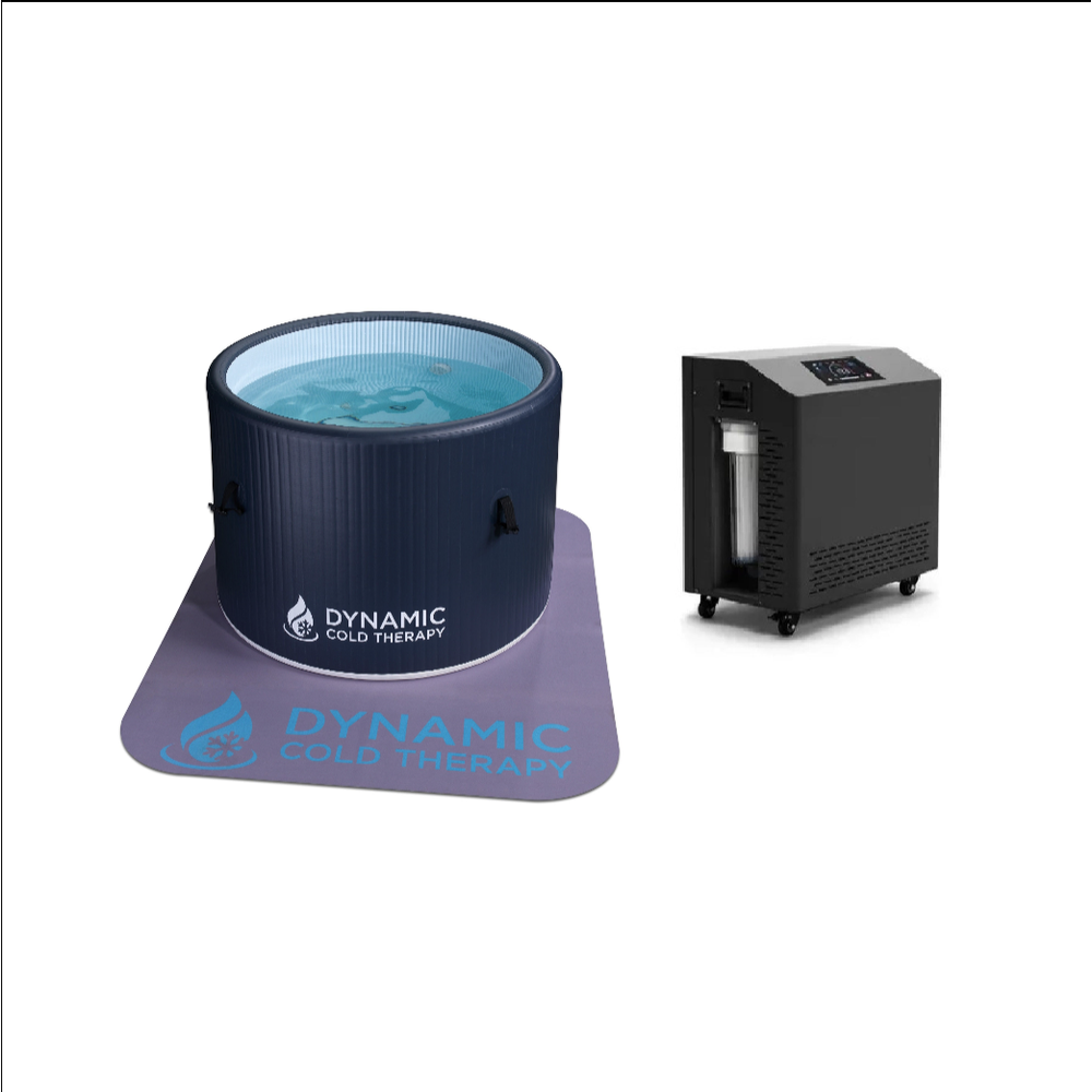 Dynamic Cold Therapy Inflatable Round Cold Plunge | MPB fit frame 1000x1000