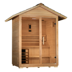Golden Designs "Arlberg" 3 Person Traditional Outdoor Sauna (GDI-8103-01) | MPB fit frame 1000x1000