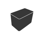 Cane-Line Design Cover 14 180x112x125 Cm Patio Furniture Cover Black