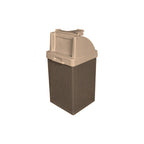 Wausau Tile color preview | MF3055 | Metal Powder Coat — S44 Putty | digitally rendered from official product image