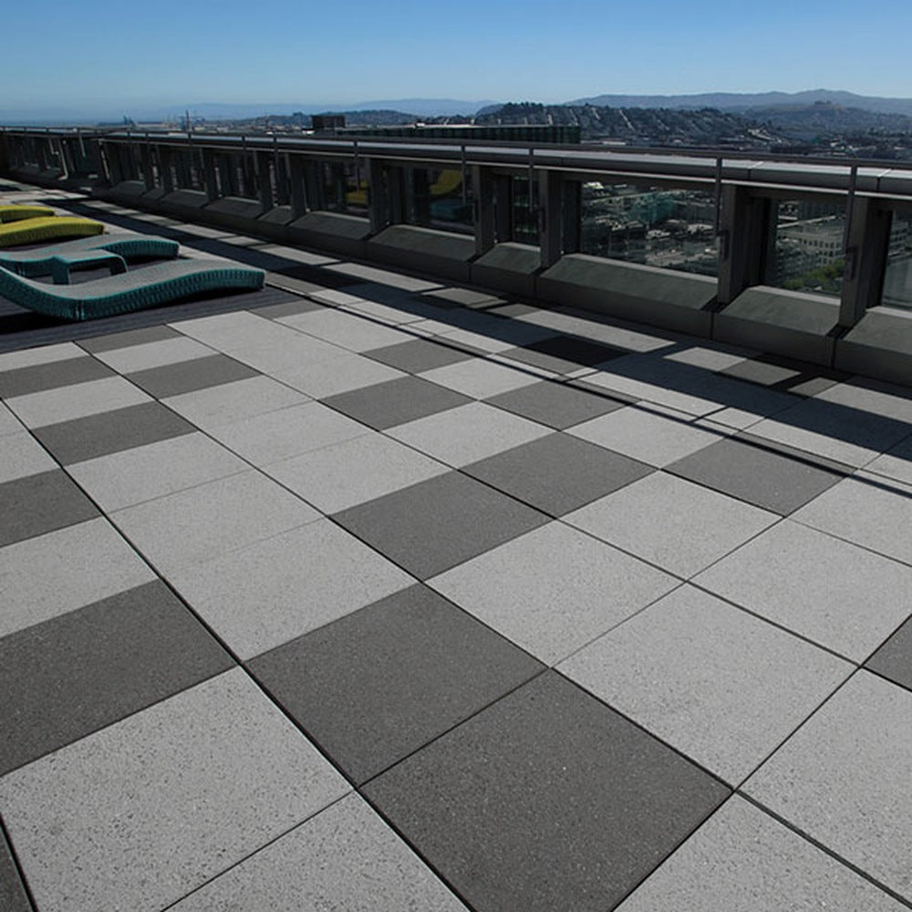 Wausau Tile color preview | Textured Granite | 24 x 24 x 2 | UG-5 SRI 30 | digitally rendered