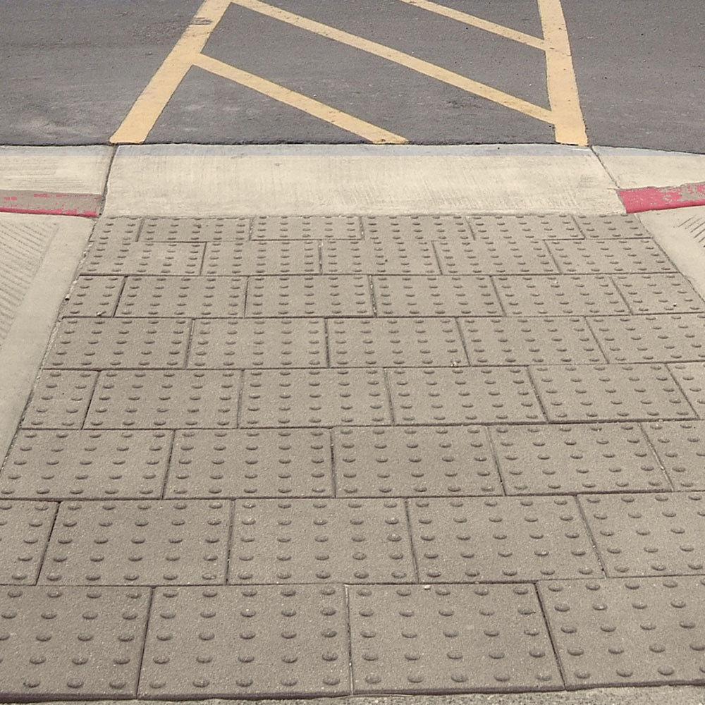 Wausau Tile color preview | Truncated Dome ADA Paver | 24 x 24 x 2 | A-10 SRI 51 | digitally rendered