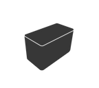 Cane-Line Design Cover 19 110x58x93 Cm Patio Furniture Cover Black