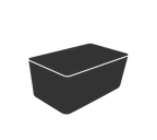 Cane-Line Design Patio Furniture Cover 210x230x110cm Black