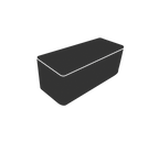Cane-line Design Cover 21 250x100x105 Cm Patio Furniture Cover Black