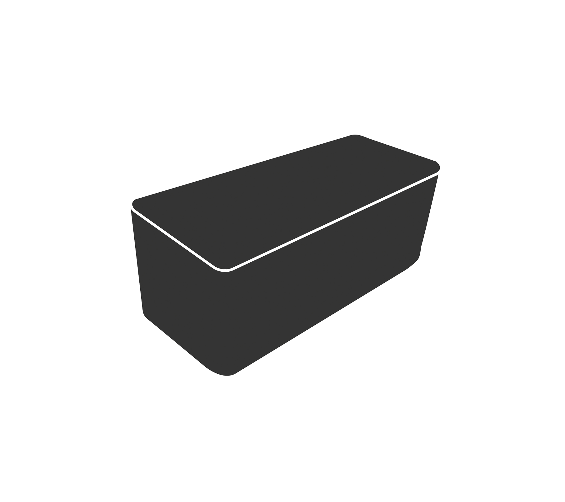 Cane-line Design Cover 21 250x100x105 Cm Patio Furniture Cover Black