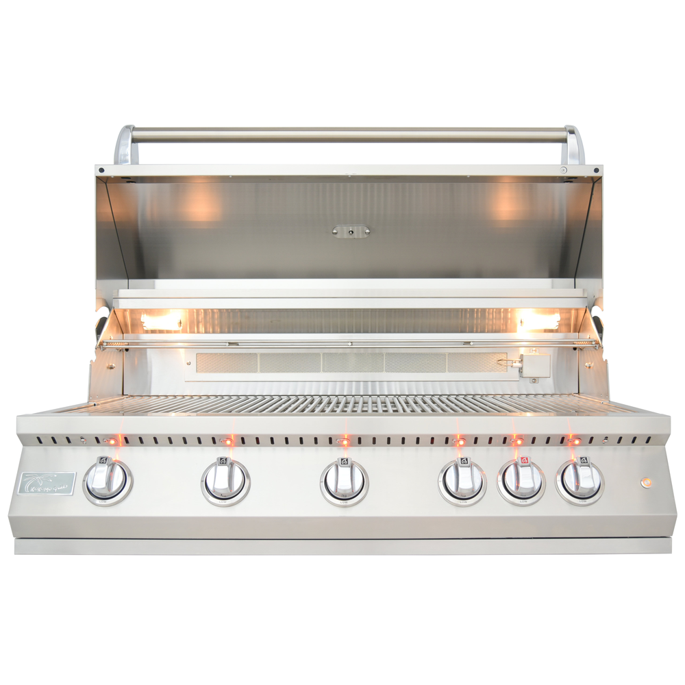 Power Burner 4 Burner 32 inch Built-In Barbeque Grill Island Kitchen Package | MPB fit frame 1000x1000