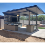 Outdoor Kitchen Montego Model BBQ Island BBQ Grill | MPB fit frame 1000x1000