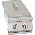 KoKoMo Grills Professional Double Side Burner with removable cover | MPB fit frame 1000x1000