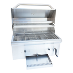 Kokomo 32” Built in Charcoal Grill | MPB fit frame 1000x1000