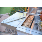 Smoker Chip Box Insert in Stainless Steel | MPB fit frame 1000x1000