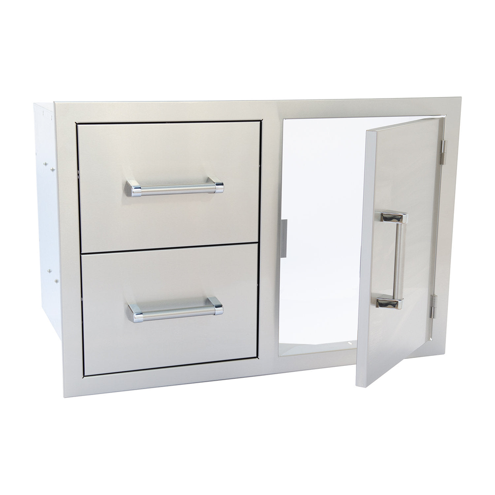 Two Drawer & Door Combo | MPB fit frame 1000x1000