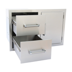 Two Drawer & Door Combo | MPB fit frame 1000x1000