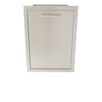 Outdoor Kitchen Stainless Steel Dual Trash/Propane Pull-Out | MPB fit frame 1000x1000