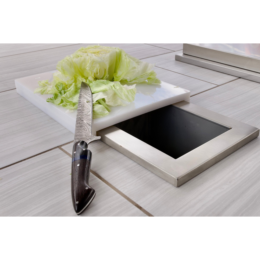 Trash Chute and Cutting Board | MPB fit frame 1000x1000